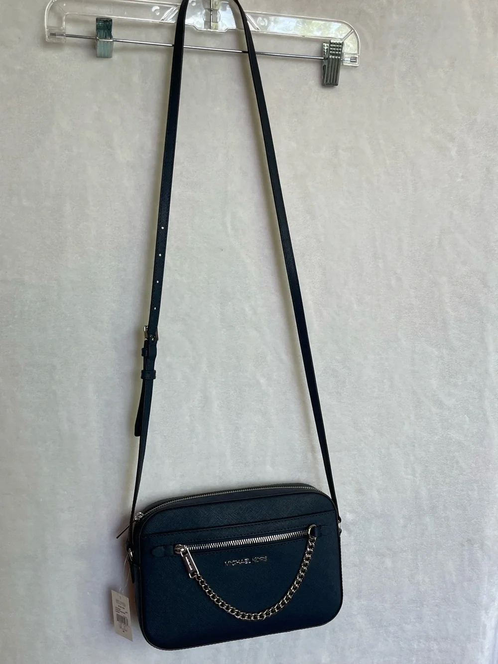 Michael Kors Jet Set Navy Crossbody Bag NWT